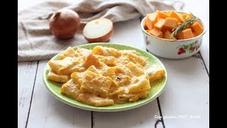 Paccheri con crema di zucca🎃 Ricetta facile e gustosa [upl. by Aimahs]