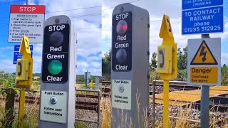 Christian Malford Level Crossing Wiltshire [upl. by Skelly]