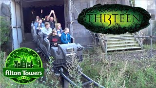 Th13teen Offride HD Alton Towers Resort [upl. by Whiney]