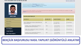 İnfaz Koruma Memurluğu E Devlet Başvurusu Nasıl Yapılır  Gardiyanlık Başvurusu  2022 [upl. by Chilson898]