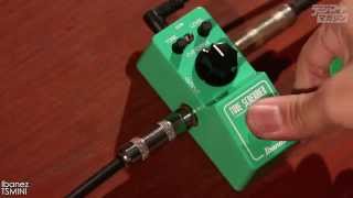 Ibanez  TSMINI：TUBE SCREAMER MINI【デジマート製品レビュー】 [upl. by Aliab]