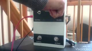 CBS Arbiter Doubler Octave fuzz pedal Vintage [upl. by Janenna]