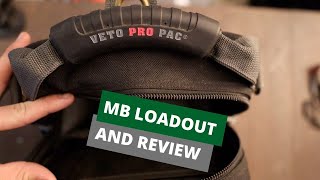 Veto Pro Pac MB Review And Tool Bag Tour Electricians Veto Pro Pac [upl. by Ymeraj]