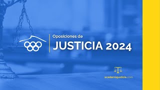 Sesión Informativa Oposiciones de Justicia 2024 [upl. by Rossie]