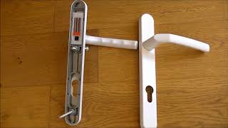 UPVC Door Handle Replacement if the video helped you fantastic please subscribe thankyou [upl. by Dinsmore]