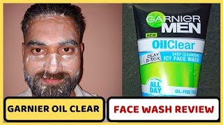 Garnier Oil Clear Face Wash Review  Hindi  Best Face Wash For Men  For Oily Skin   KulFiycom [upl. by Lahcear]