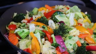 Simple Vegetable Stir Fry You Will Love [upl. by Louis457]