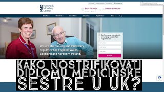 Kako autorizovatinostrifikovati diplomu medicinske sestre sa prostora exYU u UK [upl. by Halley248]