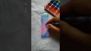 bookmark 🔖💡watercolor bookmark [upl. by Eiddet]