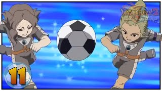 LA TEMPÊTE DES GEMEAUX AU MAX   Inazuma Eleven 2  Tempête de Glace 11 [upl. by Einiffit]