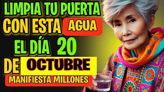 SE RICO Limpia Tu Puerta con ESTA AGUA el 27 de SETIEMBRE Y ATRAE MUCHO DINERO Enseñanzas Budistas [upl. by Smallman]