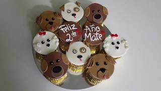 CUPCAKES DE PERRITO PERRICUPCAKES [upl. by Tacy]