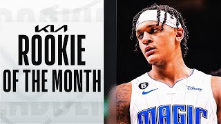 Paolo Banchero December Highlights  Kia NBA Eastern Conference Rookie of the Month [upl. by Jacobah]