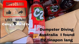 Dumpster Diving AustraliaC2 made in the Philippines sayang tinapon lang [upl. by Randene]