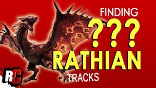 How to find  RATHIAN Tracks  Monster Hunter World Easy Rathian Track Locations [upl. by Nivla903]