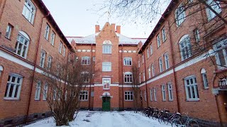 Architecture Walk in Uppsala Sweden  Beautiful Buildings [upl. by Etteniuqna]