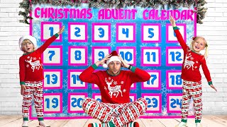 Katya and Dima open the Advent Calendar with a Christmas to do list [upl. by Sparhawk]