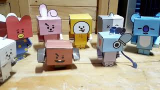 BTS BT21 Cubee Craft [upl. by Scarlet951]