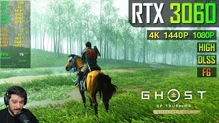 RTX 3060  Ghost of Tsushima  It Runs Super Well [upl. by Othe]