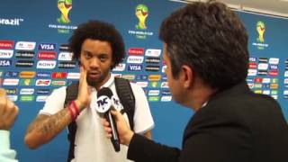 TVC Deportes Envio Especial entrevistas con los jugadores del partido Brasil v Croacia [upl. by Raskind]