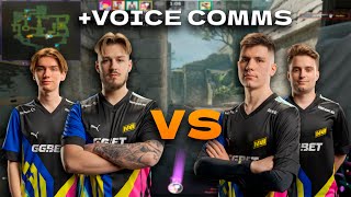 CS2 POV NAVI JL 2715 ww0nderful vs B1t  iM voice comms ancient FACEIT DEMO [upl. by Lachman]