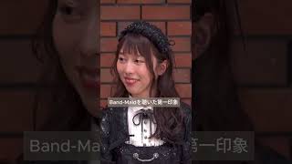 BandMaid Dany The Warning on BandMaids Music shorts thewarningband bandmaid rock jrock [upl. by Caresa]