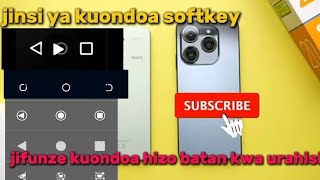 jinsi ya kuondoa hizo batan softkey kwenye simu yako [upl. by Ehcar]