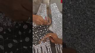 Hand embroidery fabric for party womenclothing embroidery manufacturing [upl. by Eelessej395]