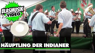 🟢 Da sprach der alte Häuptling der Indianer  Feuerwasser 🎼  Live  Cover  Gus Backus  Blasmusik [upl. by Carrnan]