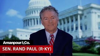 GOP Sen Rand Paul on Why He Hasn’t Endorsed Trump  Amanpour and Company [upl. by Ahsirpac]