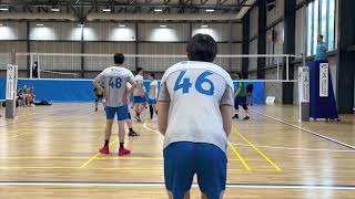 RM3 Monash Uni Blue vs Mornington Volleyball Club  Set 1 [upl. by Boswell]