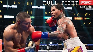 Davis vs Cruz FULL FIGHT December 5 2021  PBC on Showtime PPV [upl. by Nodnarg]