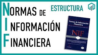 Estructura de las Normas de Información Financiera NIF  Contabilidad básica  Contador Contado [upl. by Leuqim]