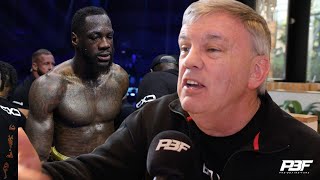 TEDDY ATLAS WEIGHS IN ON DEONTAY WILDERS FUTURE AFTER CRUSHING LOSS TO ZHILEI ZHANG [upl. by Akimyt]