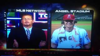 Jered Weaver Interview with MLB Network [upl. by Whetstone]