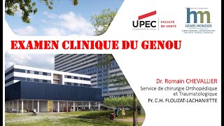 Examen clinique du genou [upl. by Yram775]