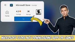 Microsoft Store Not Downloading Apps or Games NEW FIX 2024 [upl. by Consalve443]