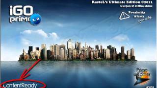 iGO Primo 12  KasteLs Ultimate Edition 2110 FINAL [upl. by Fillian]