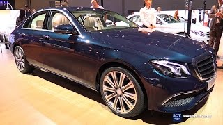 2016 MercedesBenz E Class E200  Exterior and Interior Walkaround  2016 Moscow Automobile Salon [upl. by Narruc]