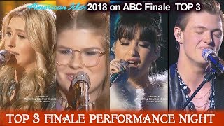 Original Song Medley Catie Turner Michelle Sussett Harper Grace Brenns American Idol 2018 Finale [upl. by Arette564]