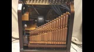 Wurlitzer Pianino with violin and flute pipes [upl. by Carney935]