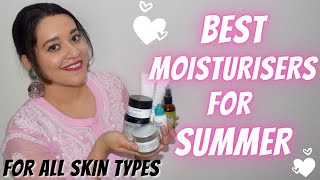 Best Moisturisers For Summer  Moisturiser For Oily Combination Dry Sensitive Acne Prone Skin [upl. by Asilaj140]