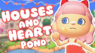 VALENTINES FAIRY CORE TOWN CORE ISLAND  ACNH NEIGHBOURHOOD BUILD  ANIMAL CROSSING NEW HORIZONS [upl. by Il]