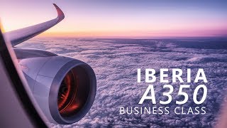 Iberia A350 Business Class Review  New York to Madrid [upl. by Concepcion]