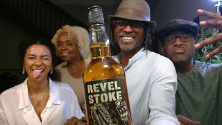 Revel Stoke Shell Shocked Pecan Whiskey MN 70 proof review on 4Bs [upl. by Ahsienek211]