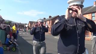 Randalstown Sons of Ulster  Brian Robinson Memorial Parade 2024 [upl. by Nickie]