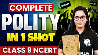 Complete Polity in 1 Shot  Class 9 NCERT  Free UPSC Preparation [upl. by Sone]