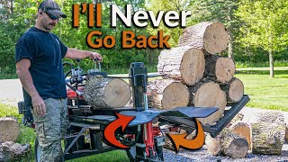 This Aint Your Grandpas Wood Splitter  New Option Changes the Game [upl. by Walker]