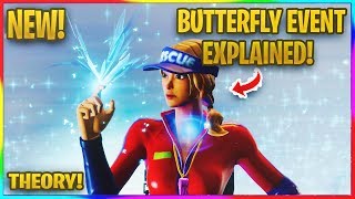 NEW WE WERE INSIDE THE RIFT  Fortnite Butterfly Event Explained Theory [upl. by Alliuqa]