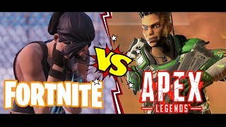 Fortnite vs Apex  Rap Battle [upl. by Saudra637]